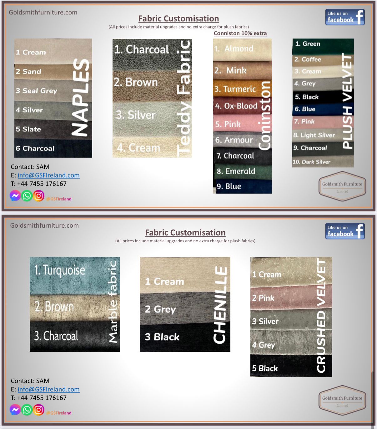 Sarah Upholstered Bed